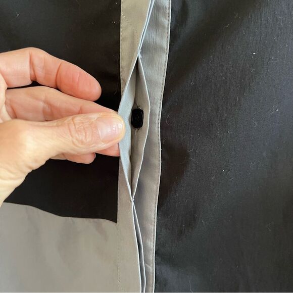 Comfy USA Color Block Button Down TunicTop - Picture 6 of 9